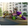 Buy cheap Aluminum Alloy Post Kids Outdoor Play Slide Powder Coated from wholesalers