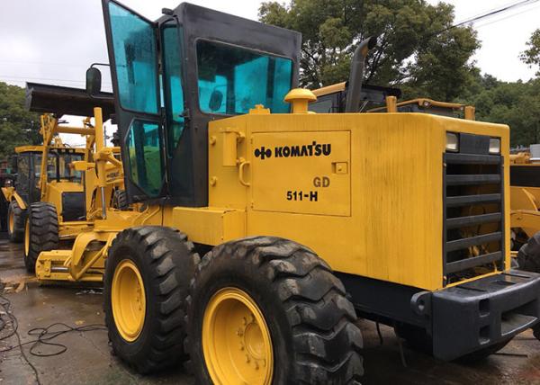 Buy cheap Japan Original Komatsu GD511 Motor Graders No Crack High Working Efficiency from wholesalers