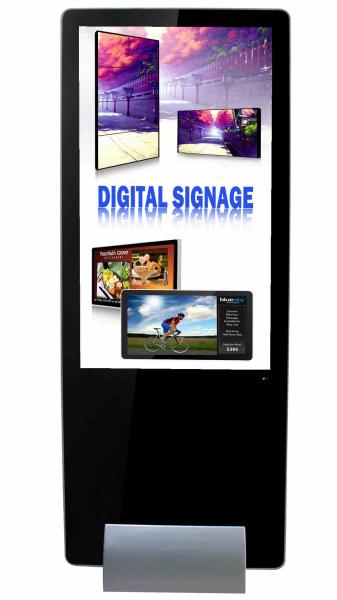 Buy cheap 55inch super slim shopping mall kiosk design narrow bezel lcd digital signage with software from wholesalers