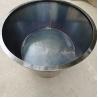 Buy cheap High fashion glossy glazed black big flower pot outdoor round from wholesalers