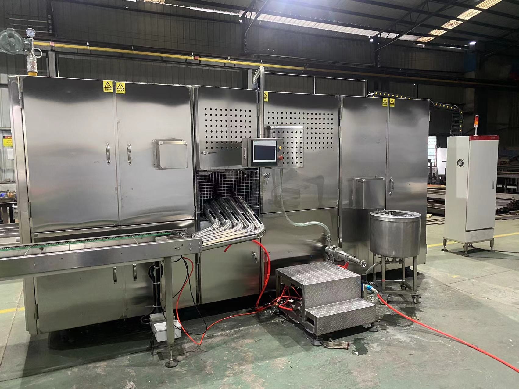 Fully Automatic Wafer Cone Making Machine 4200pcs/H 5 Slots Conveyor