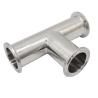 Buy cheap Oil Water Gas 3A DIN Cylindrical Head Code SS316L 304 Sanitary Standard Clamp Tee 1/4''-6 from wholesalers
