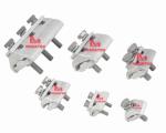 Aluminum parallel groove clamp