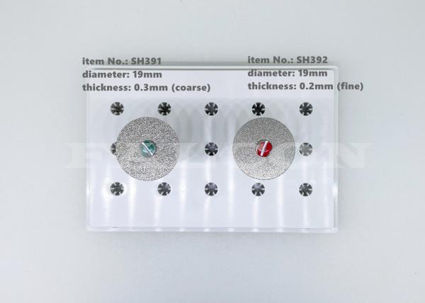 Buy cheap Sintered Dental Diamond Discs 19mm Lab Flexible Dental Cutting Disc from wholesalers