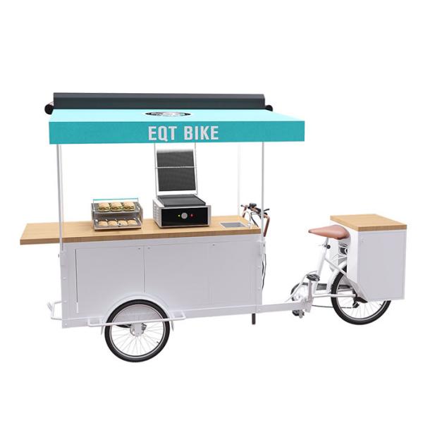 Buy cheap Environment Friendly Durable Burger Food Cart 150KG Load Capacity from wholesalers