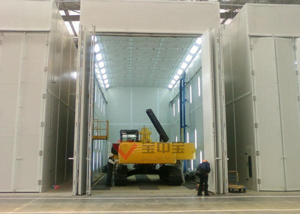 Buy cheap Heavy Machine Painting Booth Line For SUMITOMO Project Indstrial Spray Coating Lines from wholesalers