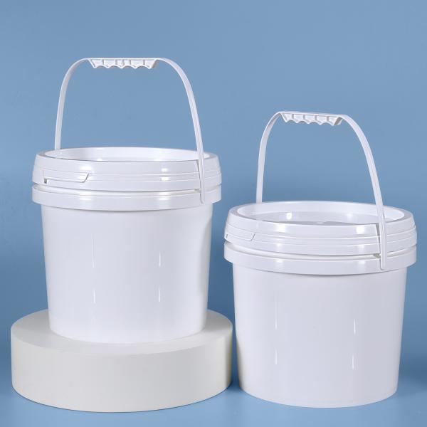 Buy cheap Food Pickle Storage Pail 4L Plastic PP Bucket With Sealing Lid Heat Transfer Printing from wholesalers
