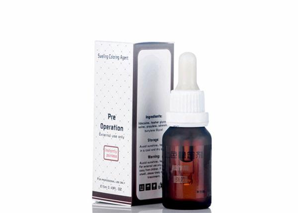 Buy cheap Quick Effective Liquid Eyebrow / Lips Tattoo Numbing Cream Anesthetics 15ml / Bottle from wholesalers