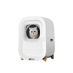 Pet Cleaning Grooming Products Top Sale White Automatic Cat Litter Box with WIFI