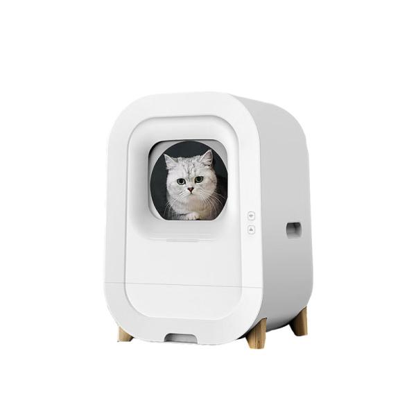 Buy cheap Large Space Electric Self Cleaning Cat Litter Box for Happy and Healthy Cats from wholesalers