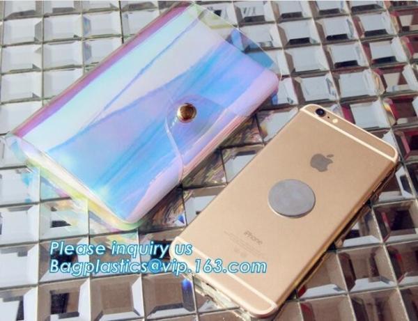 Buy cheap luxury PVC material clutch bag for women, Fashion Waterproof Vinyl PVC Shopping Bag, pvc lady clutch bag with high metal from wholesalers