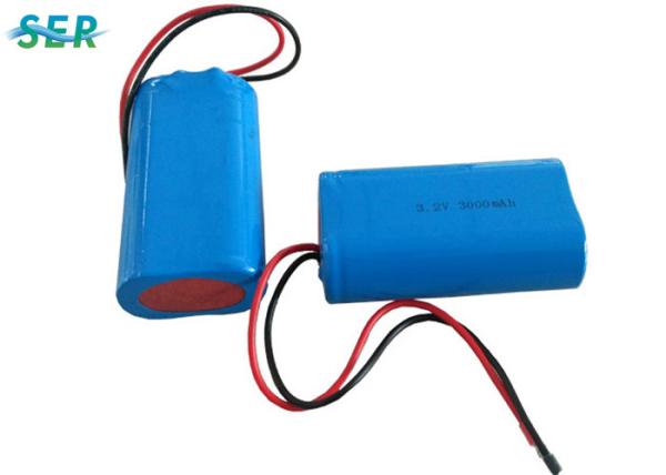Underground Light Solar LiFePO4 Lithium Battery 18650 3.2v 3000mah Long Cycle