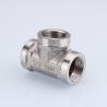 Buy cheap Size 10mm Stainless Steel Pipe Fittings 201 Threaded T Pipe Fitting from wholesalers