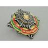 Buy cheap Screw Souvenir Badges Army / Car / Awards With Antique Silver Plating from wholesalers