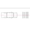 Buy cheap Traffic Yellow Portable Vehicle Barricades Synthetic Rubber from wholesalers