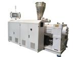 Buy cheap Low Power Consumption PVC Garden Pipe Machine , Grey Co Rotating Twin Screw from wholesalers