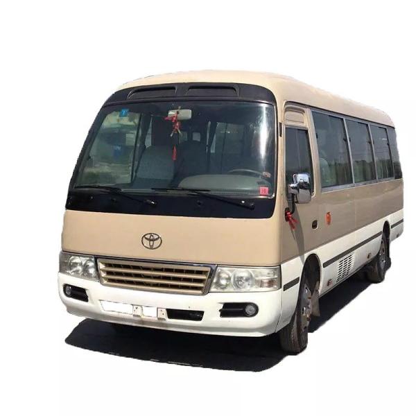 Affordable Diesel Toyo ta Coaster Bus Euro 3 Emission Standard and Good