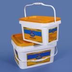 Customize Color 20 Litre Plastic Paint Bucket with Food Grade Container in India