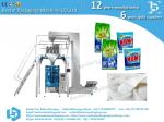 Stainless steel packaging machine weighing detergent powder and packing