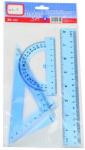 clear plastic Geometric Ruler Set Art Stationery for students study