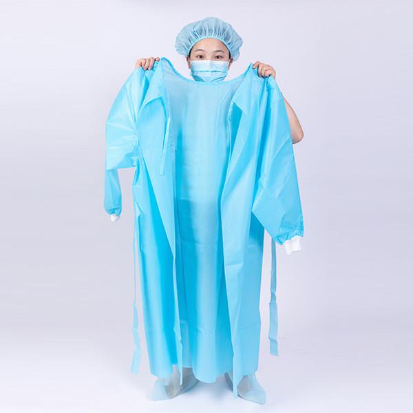 Buy cheap Jumpsuit Structure PP Spunbond Non Woven Surgical Gown from wholesalers