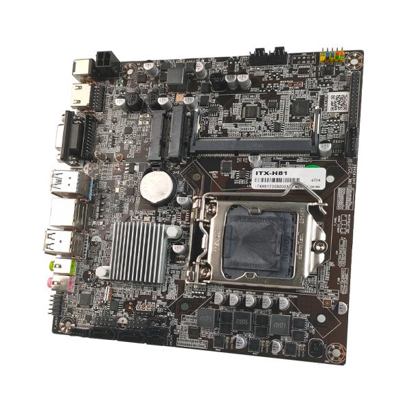 Buy cheap PCWINMAX Mini ITX Motherboard H81 LGA1150 Support DDR3 Up to 16GB 1600Mhz Memory Core i3 i5 i7 4th gen Xeon E3 V3 Processors from wholesalers