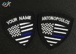 Small US Embroidered Military Patches , Embroidery Name Patch For Military