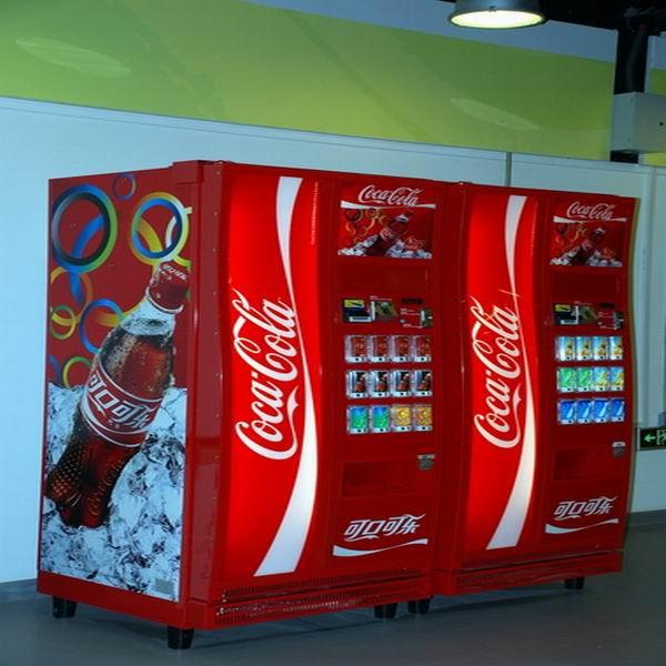 Buy cheap high bright colorful advertising el sticker/el sign for vending machine from wholesalers