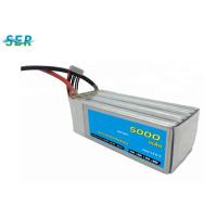 Buy cheap 5000mAh RC Car Battery High Capacity Discharge Rate 25C 22.2V Long Cycle Life product