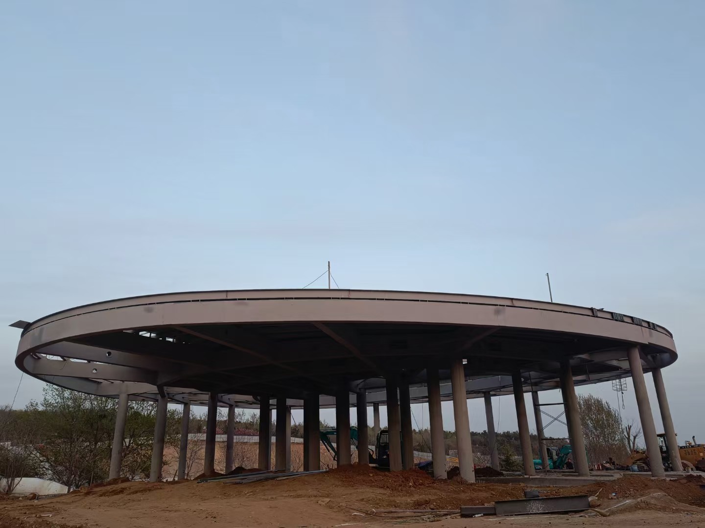 Modern Appearance Architectural Structural Steel Fabrication And Construction Solution