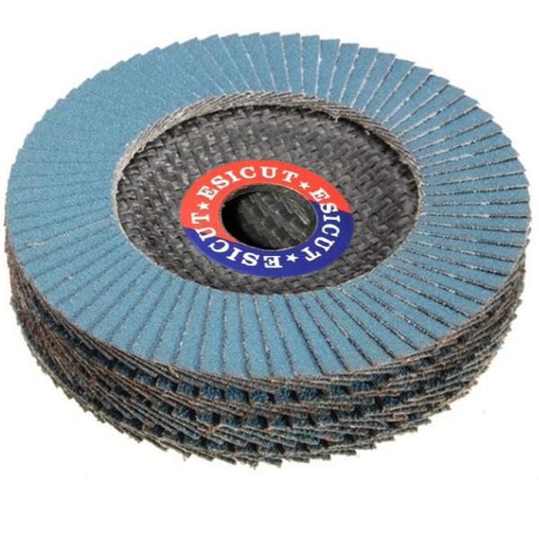 Buy cheap 4.5'' 115x1.0x22mm Metal Flap Discs from wholesalers