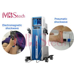 Wholesale Magnetic Pneumatic Double Channel Shockwave Therapy Machine from china suppliers