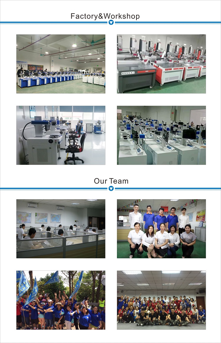30W RAYCUS IPG MOPA Color Laser Engraving Machine For Metal