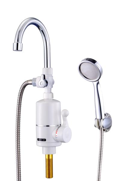 Buy cheap SS Electric Heating Water 360 Degree Rotating Kitchen Faucet 2000W 3000W from wholesalers
