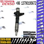23670-09380 Common Rail Cummins Injectors Toyota Hilux 2KD-FTV