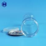 Tall Candy Clear Plastic Cans Nontoxic Odorless Reusable Eco Friendly