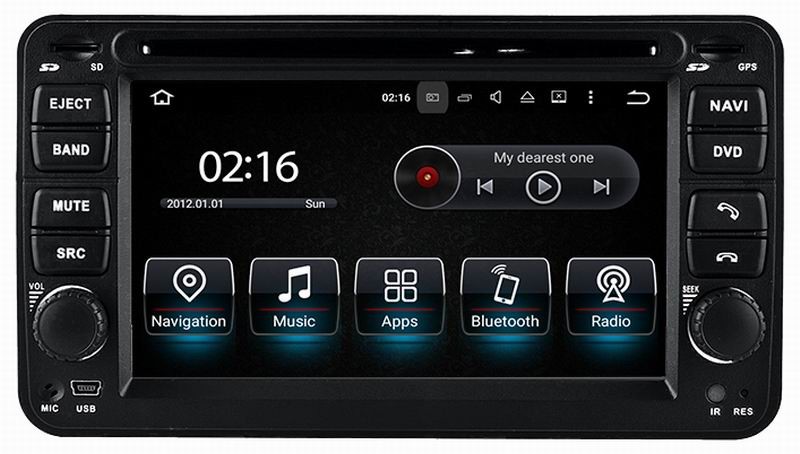 Ouchuangbo car radio multimedia android 5.1 for Suzuki Jimny with wifi 16GB capacitance multiple touch screen