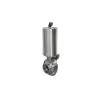 Buy cheap Pneumatic Actuated Sanitary Ss Butterfly Valve , Butt - Weld Air Actuated Butterfly Valve from wholesalers