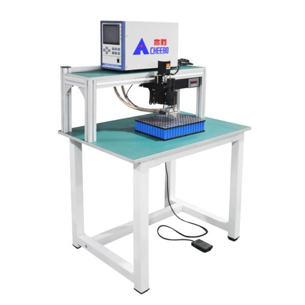 Buy cheap Semi Automatic Spot Welder Cylindrical 18650 Resistance Spot Welding Machine from wholesalers