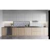 Buy cheap Luxury Handless High Glossy Lacquer Home Storage Sales Kitchen Cabinets from wholesalers