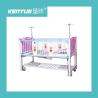 Buy cheap 900mm Dual Use Multifunctional Obstetrics Hospital Baby Crib Blue And Pink from wholesalers