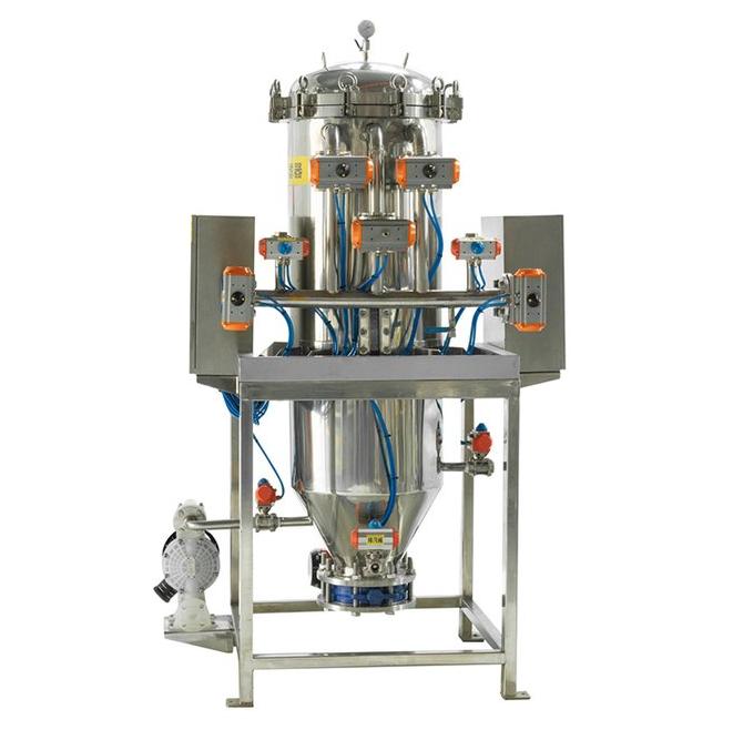 500L-2000L Capacity Stainless Steel 304/306L Candle Filter for Electroplating Industry