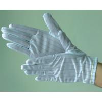 Buy cheap 100% Cotton SMT Consumables Esd Gloves Anti Static Gloves For Electronics product
