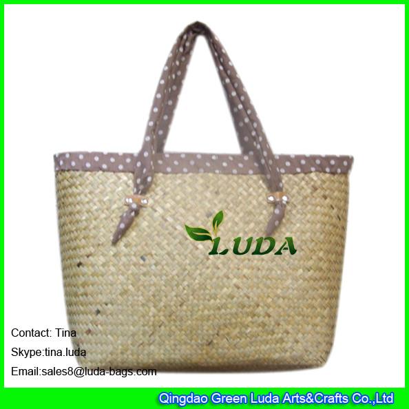Buy cheap LUDA natural straw personalized bags seagrass straw handbags for sale from wholesalers