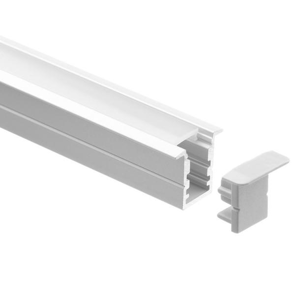 Buy cheap Small Wall Recessed LED Profile Anodized Aluminium Casing For LED Light from wholesalers