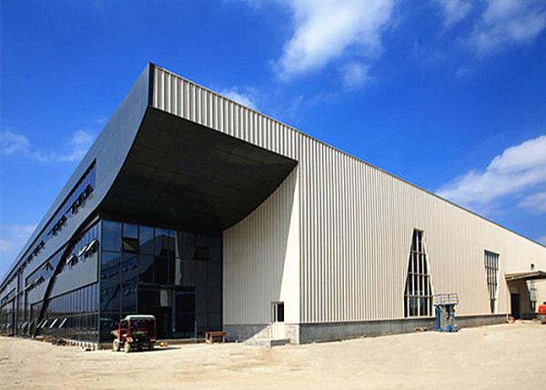 Industrial Portal Metal Frame Workshop Pre Engineered Structural Building