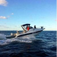 Buy cheap 150HP 6.25m New Cabin leisure fishing High Speed Boat fiberglass yacht product
