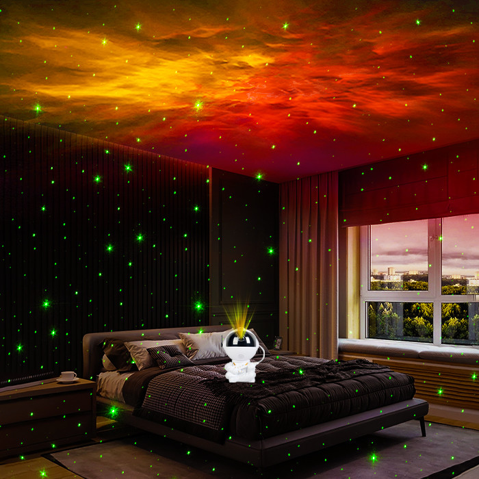 ABS PVC Galaxy Space Star Projector Light Multifunctional Room Decor
