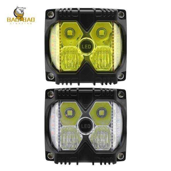 Buy cheap Metal White Yellow Red Blue Multi Color High Beam Led Light For Cg Modified from wholesalers