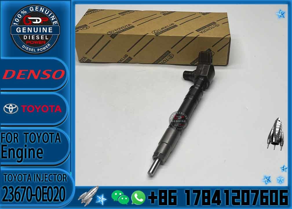 Common Rail Injector 295700-0560 23670-0E020 23670-09430 23670-11020 23670-19025 236700E020 For Toyota 2.4d 2GD-FTV REVO